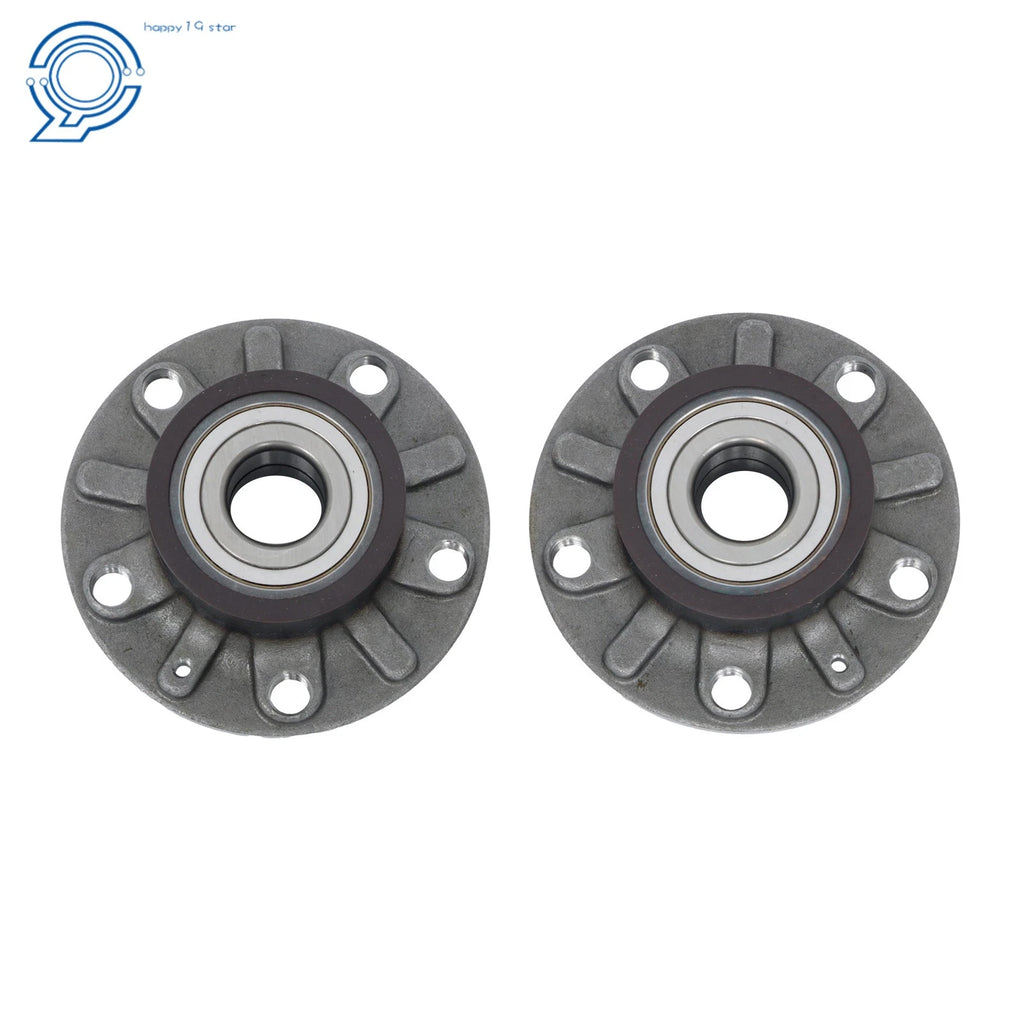 Pair Rear Wheel Bearing Hub Assembly for Volkswagen Jetta Beetle Golf (2012-2014)