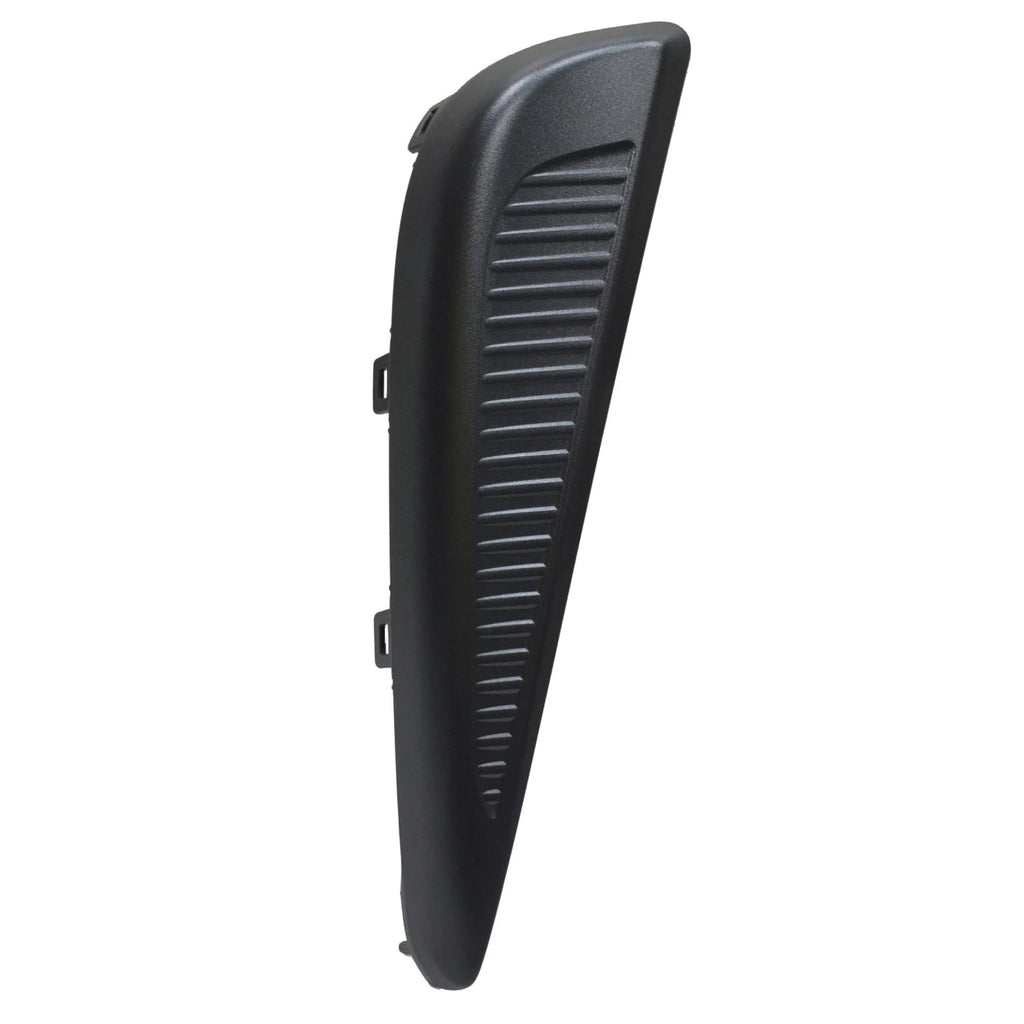 Replacement Black Textured Front Passenger Side Outer Bumper Cover Molding