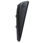 Replacement Black Textured Front Passenger Side Outer Bumper Cover Molding