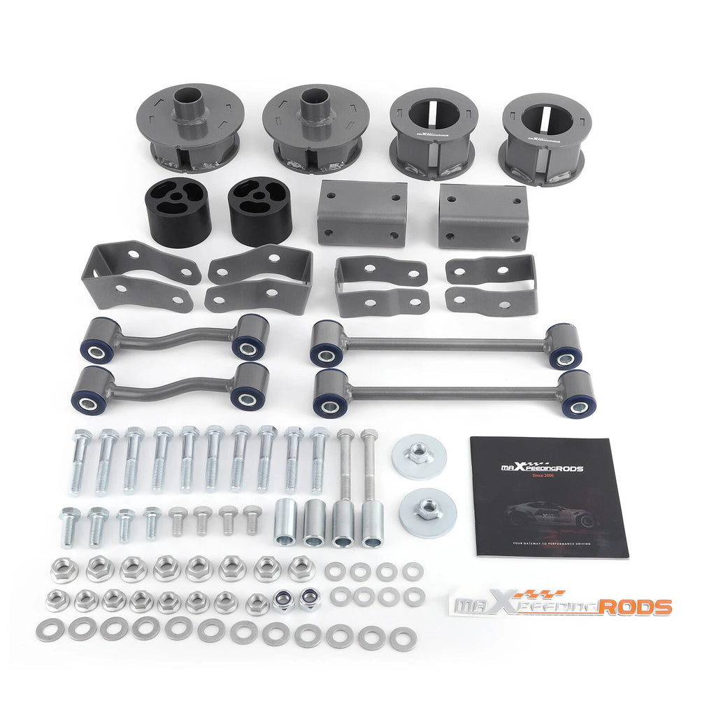 2.5" Front Rear Lift Kit For Jeep Wrangler JL 2WD 4WD 2018 2019 2020 2021 2022