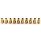 Set of 10 Hex Type Main Jets Kit for Mikuni VM/TM/TMX Carburetor (100-190)