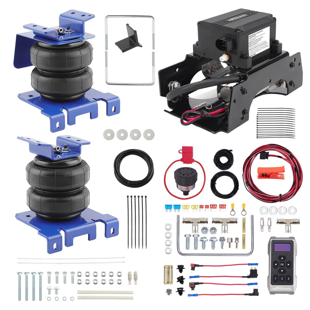 Air Spring Kit + Wireless Compressor for Chevy Silverado 2500HD (2001–2010)
