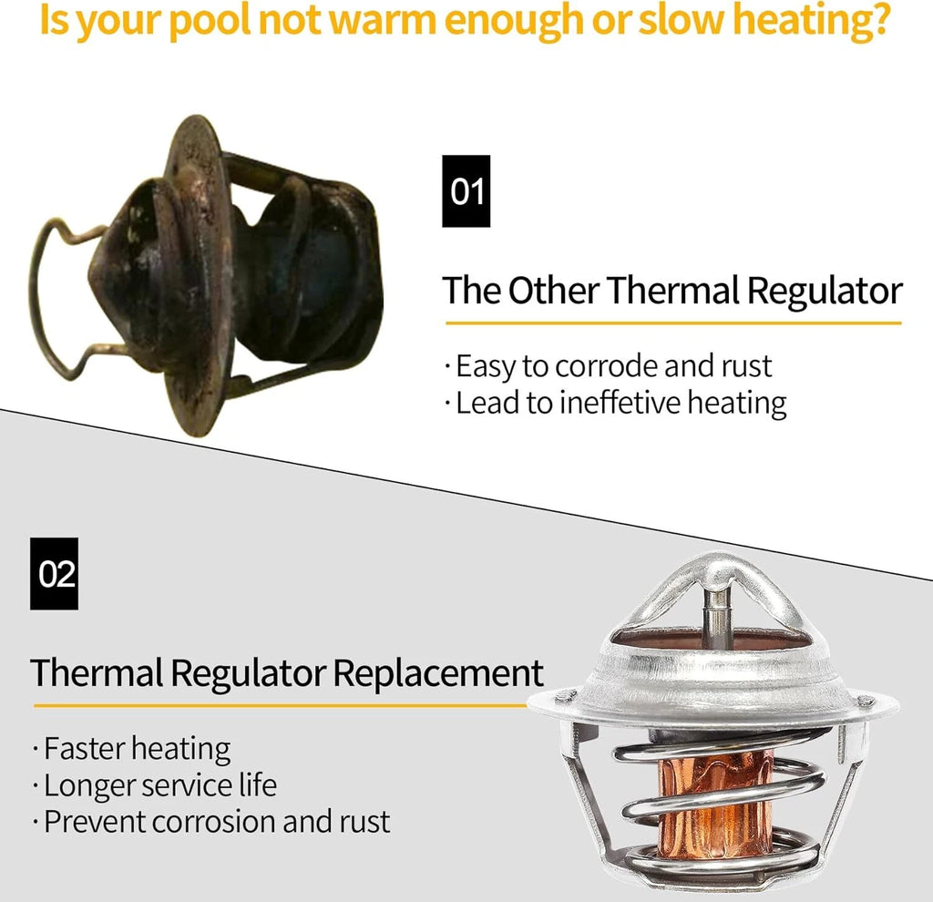 Thermal Regulator Kit for Pentair Mastertemp Pool Spa Heaters (125-400)