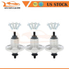 Set of 3 Spindle Assembly for John Deere 42" 48" 