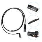 Rear Brake Pad Sensor for BMW X5 Plastic Black Gray