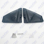 Hydrofoil Stabilizer Fins for Outboard Motors Up to 50HP (Black)