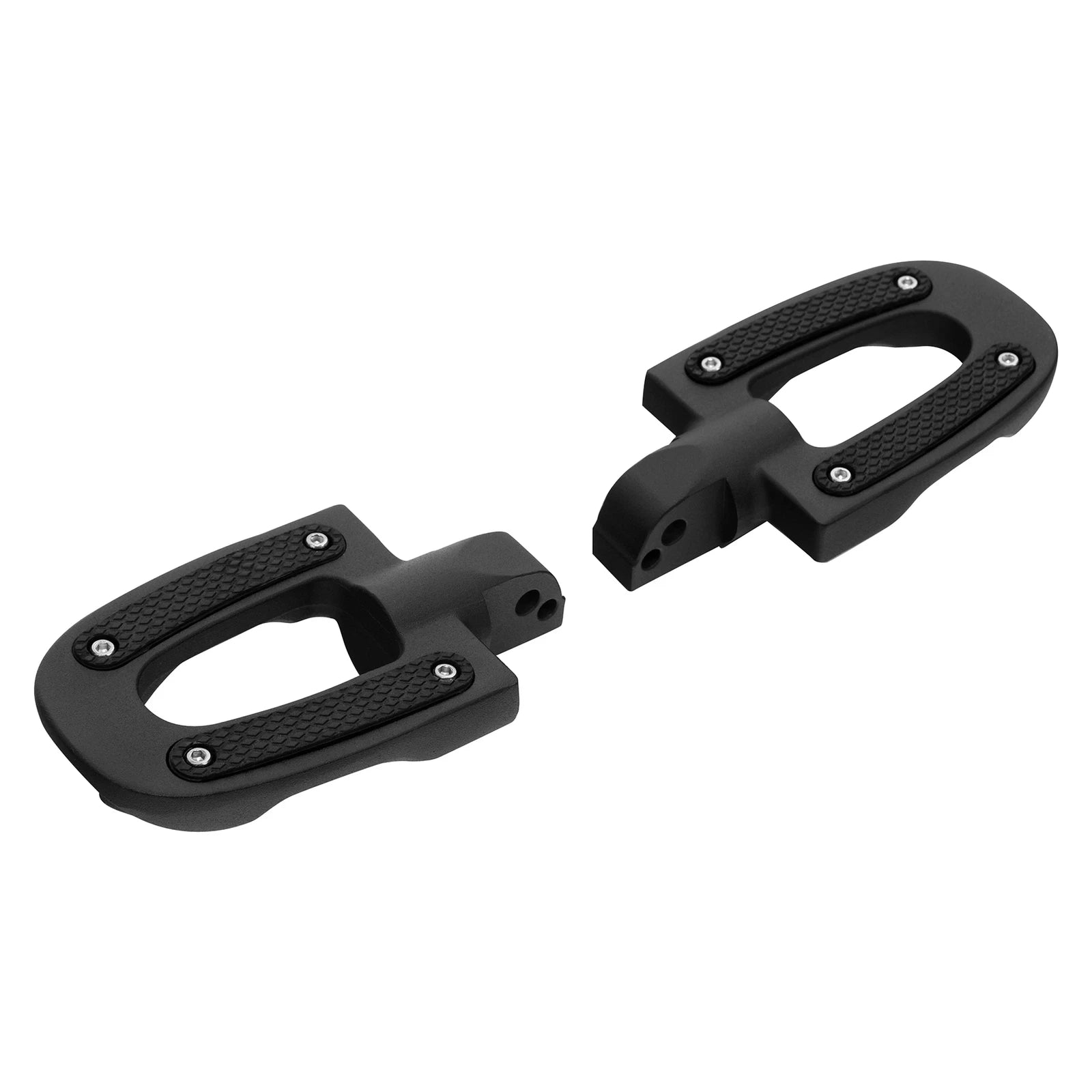 Matte Black Rear Passenger Footpeg Pegs for Harley Softail Fat Boy (2018–2025)