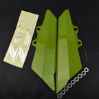 CNC Fairing Side Panel Cover Plate Set for Kawasaki Z900 ABS (2017) Green