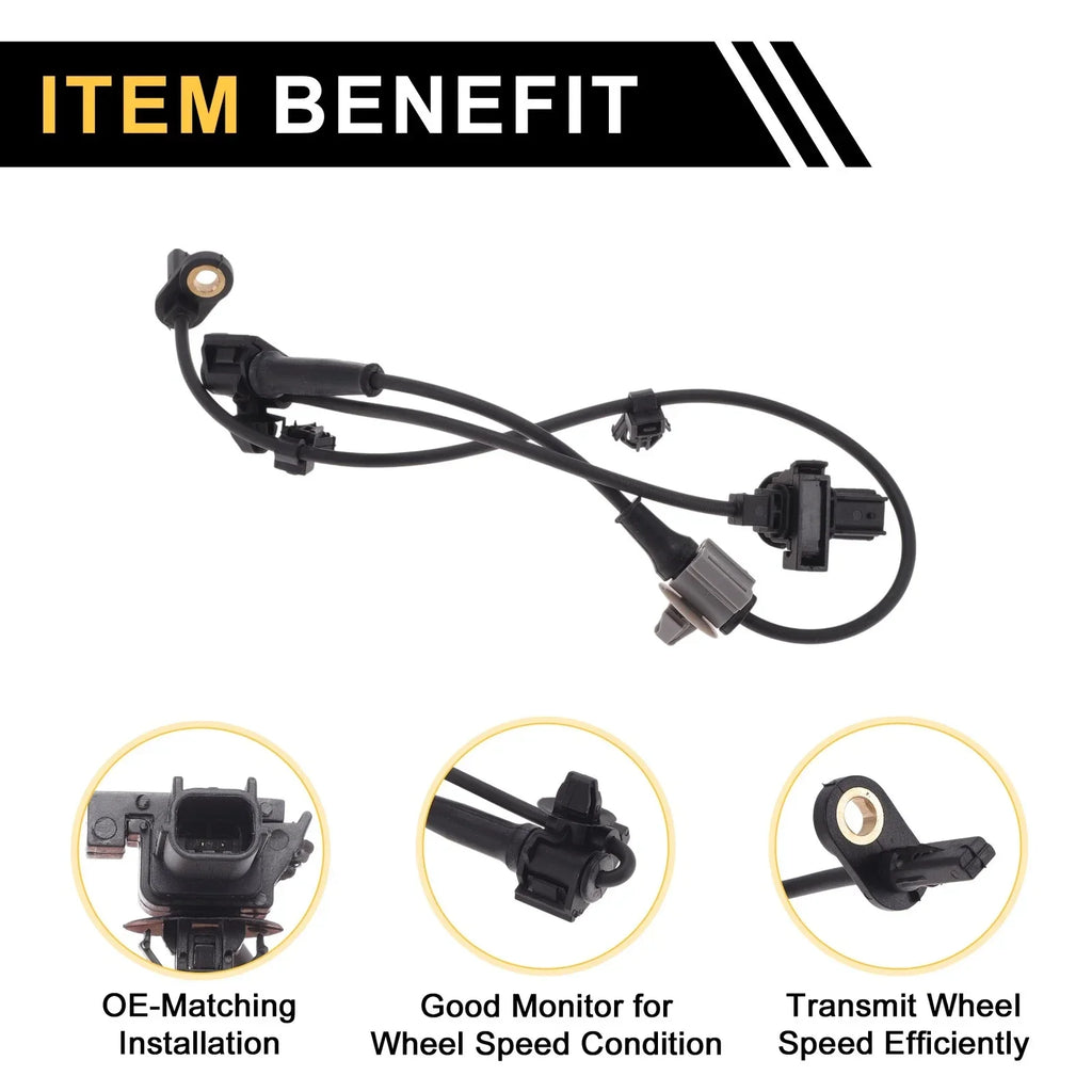 ABS Wheel Speed Sensor for Honda ELYSION RR7 (2013-2016) 1 x Rear Left