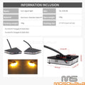 LED Turn Signal Mirror Blocks for 18-21 DUCATI Panigale V4 & V2 (2018-2021)