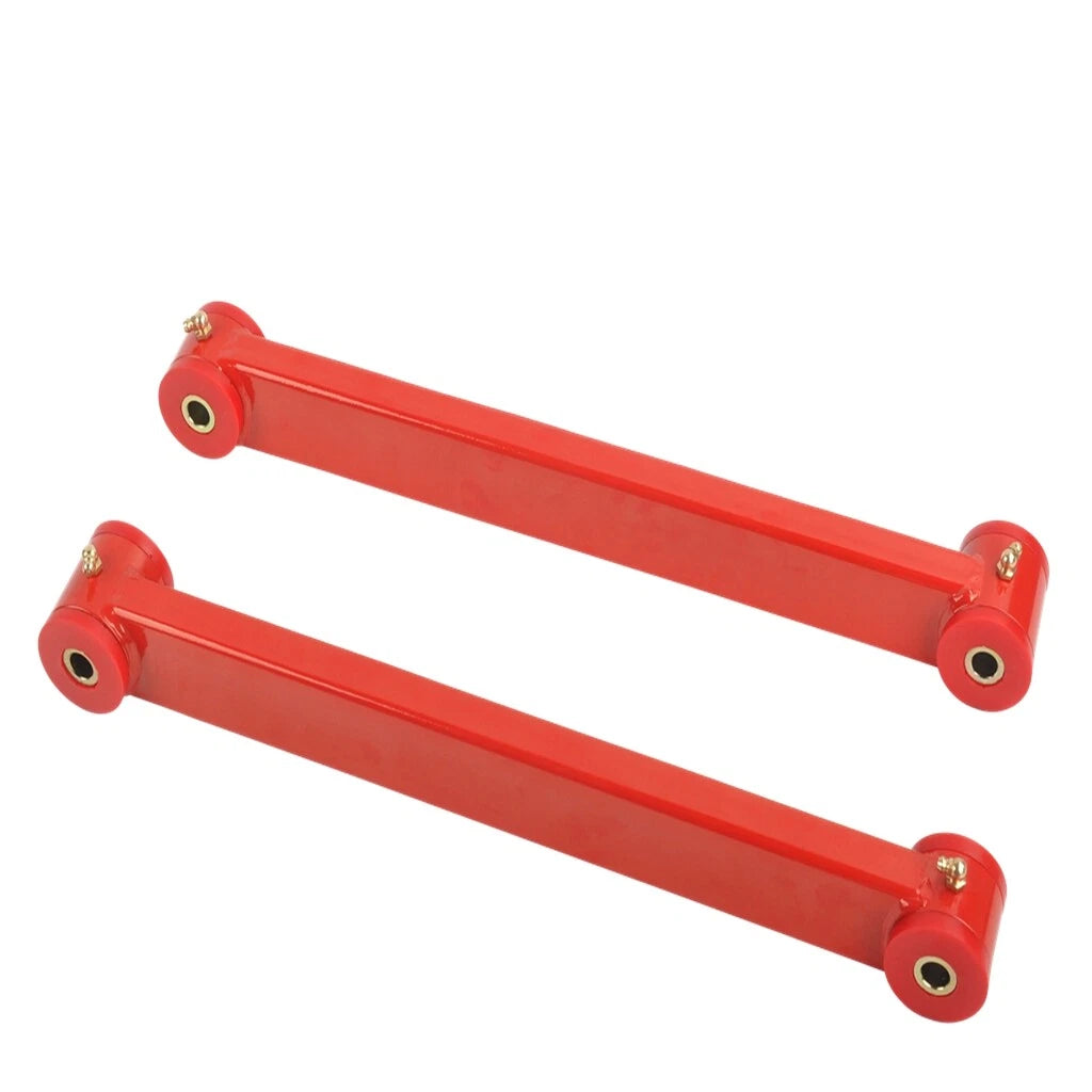 2X Rear Lower Control Arms for Ford Mustang (2005–2014) Red