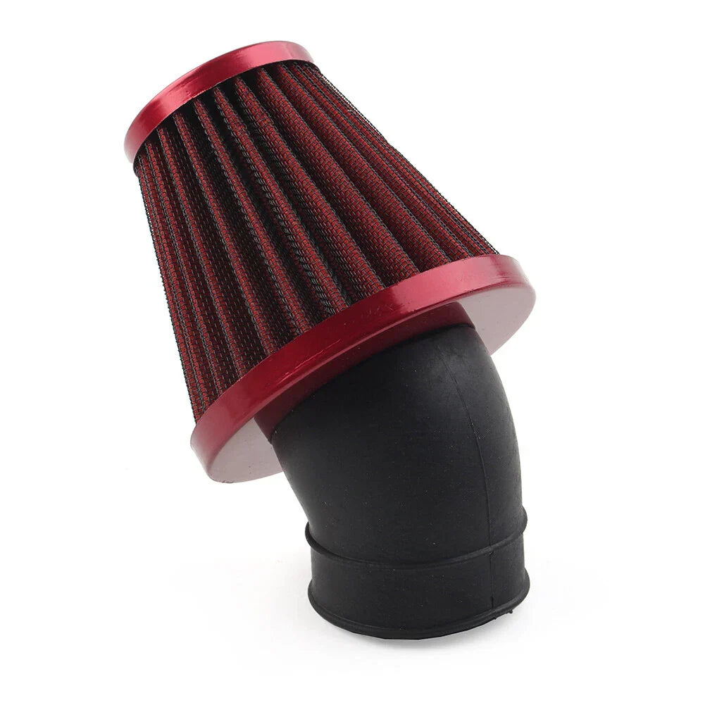 42mm Air Intake Filter Cleaner for Motorcycle - Stainless Steel