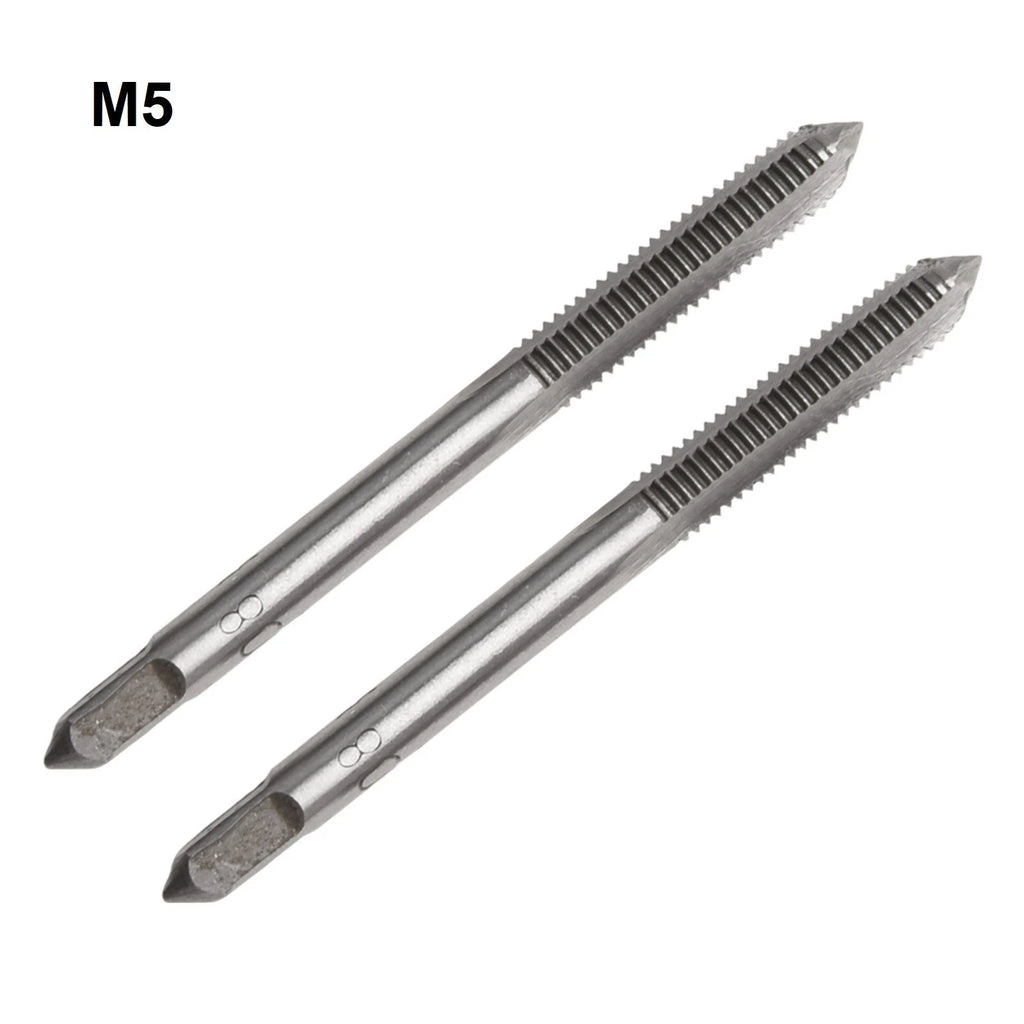 2X HSS Screw Tap Drill Bit Set for Convenient Chip Removal
