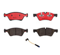 Set of 4 Ceramic Brake Pads for Mercedes W211 W164 W251 (2003–2009)