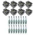 Set of 8 Ignition Coils & 16 Spark Plugs for Mercedes W202 C215 C208 W210