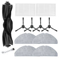 Main Brush, Side Brush, Filter, Mop Cloth Set for lubluelu L40 B40 L15