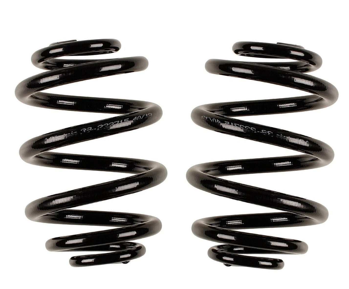 Set of 2 Rear Bilstein B3 Coil Springs for BMW E46 Convertible (1998–2006)