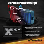Top Mount Intercooler + Y Pipe Kit for Subaru WRX STI EJ20 EJ25 (2002–2007)