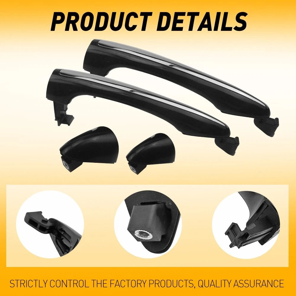 2X Exterior Door Handles for Kia Forte Cerato (2014–2018)