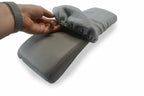 Fleece Console Lid Armrest Cover for Toyota Tacoma (2001–2004) Gray