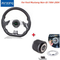 13" Racing Steering Wheel with Hub Adapter for Ford Mustang (1984–2004)