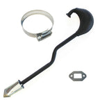 Exhaust Pipe Muffler for 49cc 80cc 2 Stroke Motorised Bike