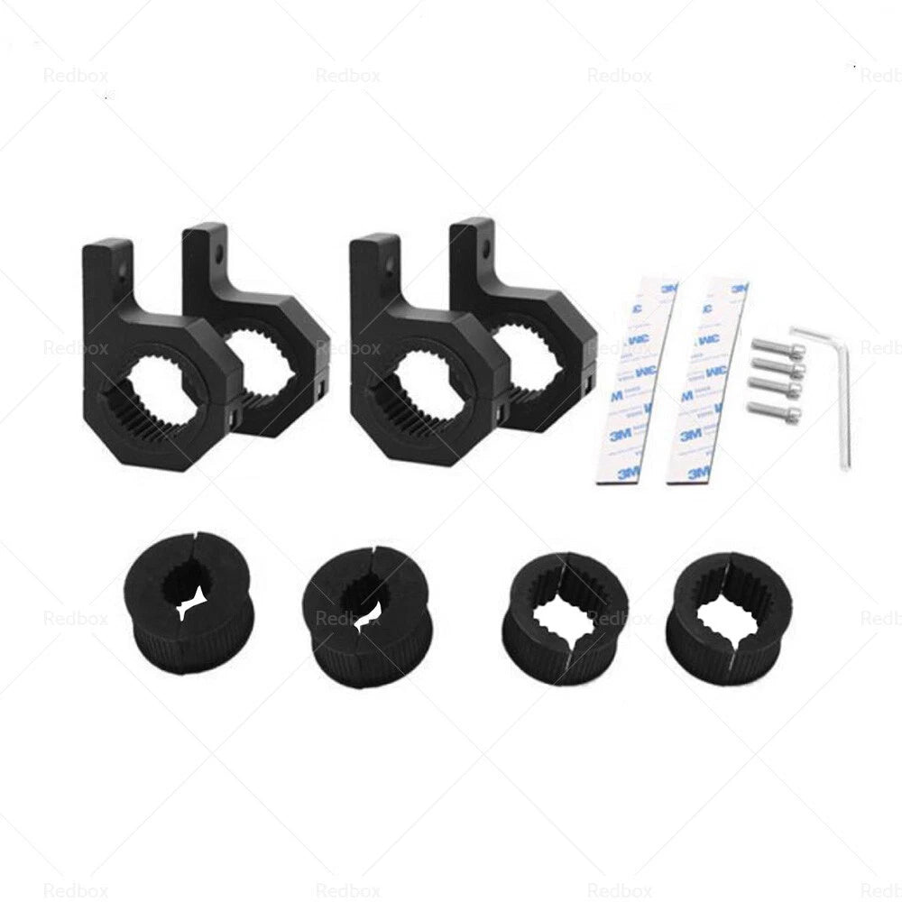 4X Bullbar Pipe Mount Bracket Clamps for Ford Ranger