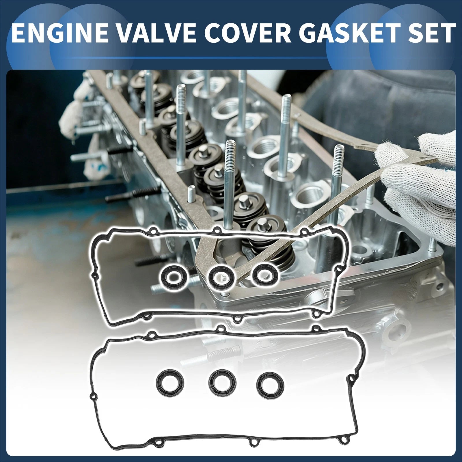 Valve Cover Gasket Set for Hyundai Santa Fe (2003–2006) 2244137110