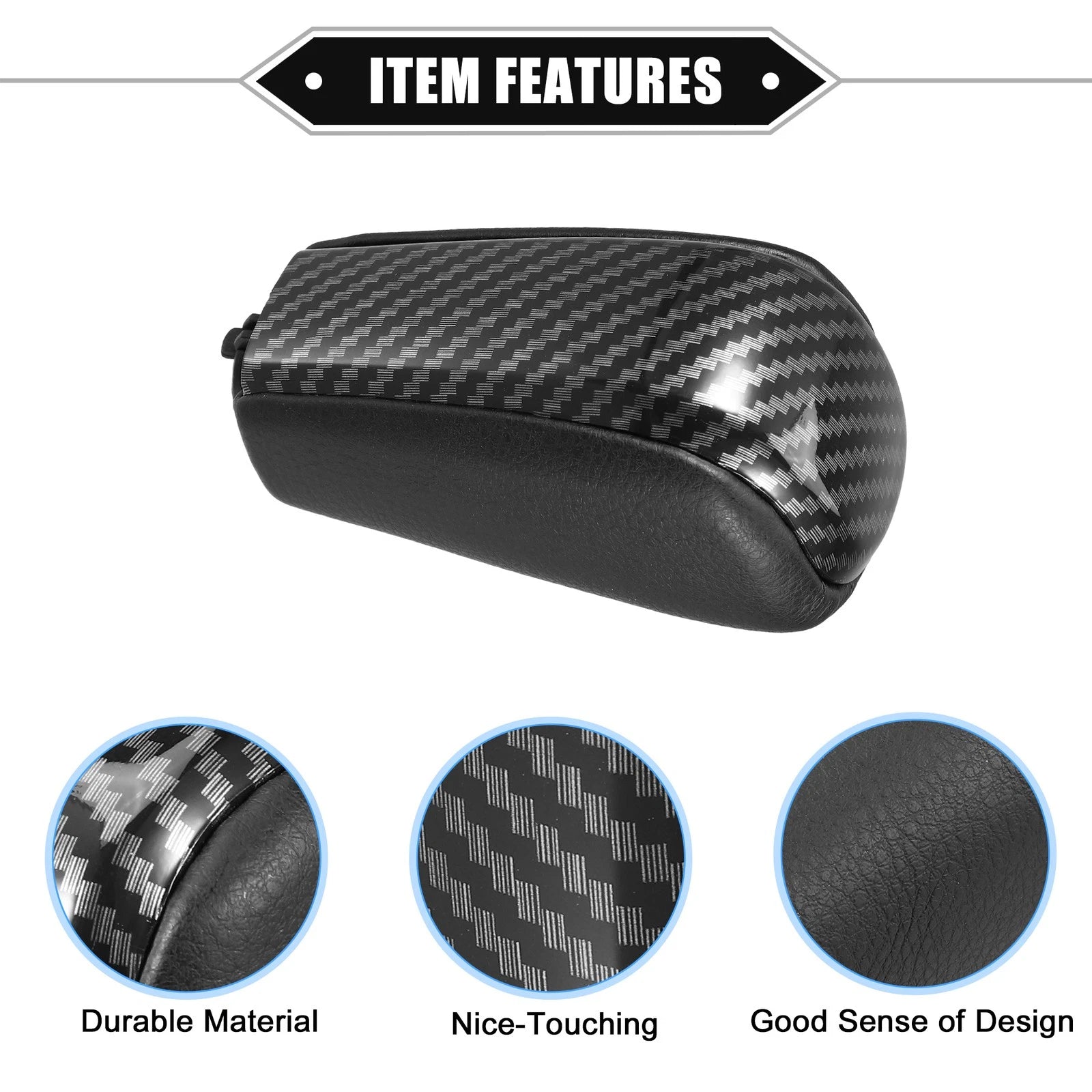 Automatic Gear Shift Knob for Toyota Land Cruiser Prado (2009–2017) Black
