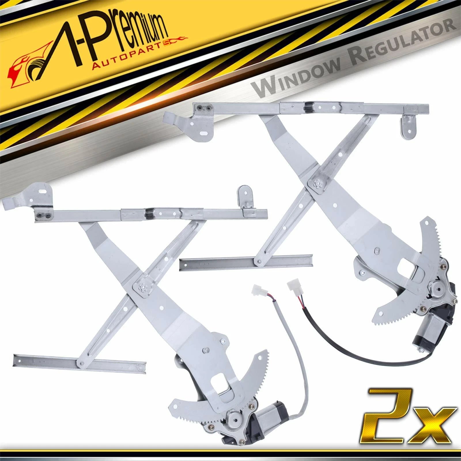Front Power Window Regulators with Motor for Subaru Impreza (2002–2007)