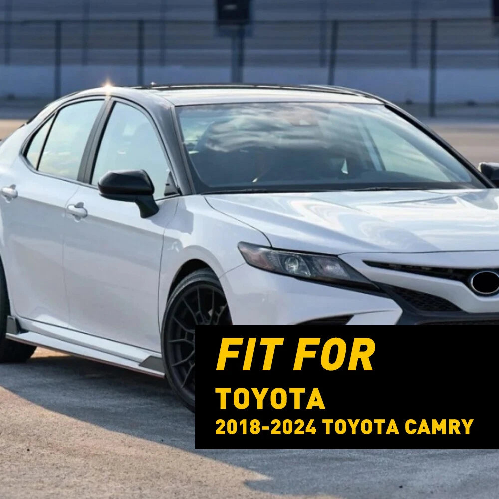Chrome Delete Blackout Overlay for Toyota Camry (2018–2024)