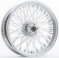 Chrome Spoke Wheel Kit 18x3.5 for V-Twin Motorcycles (1984–1999)