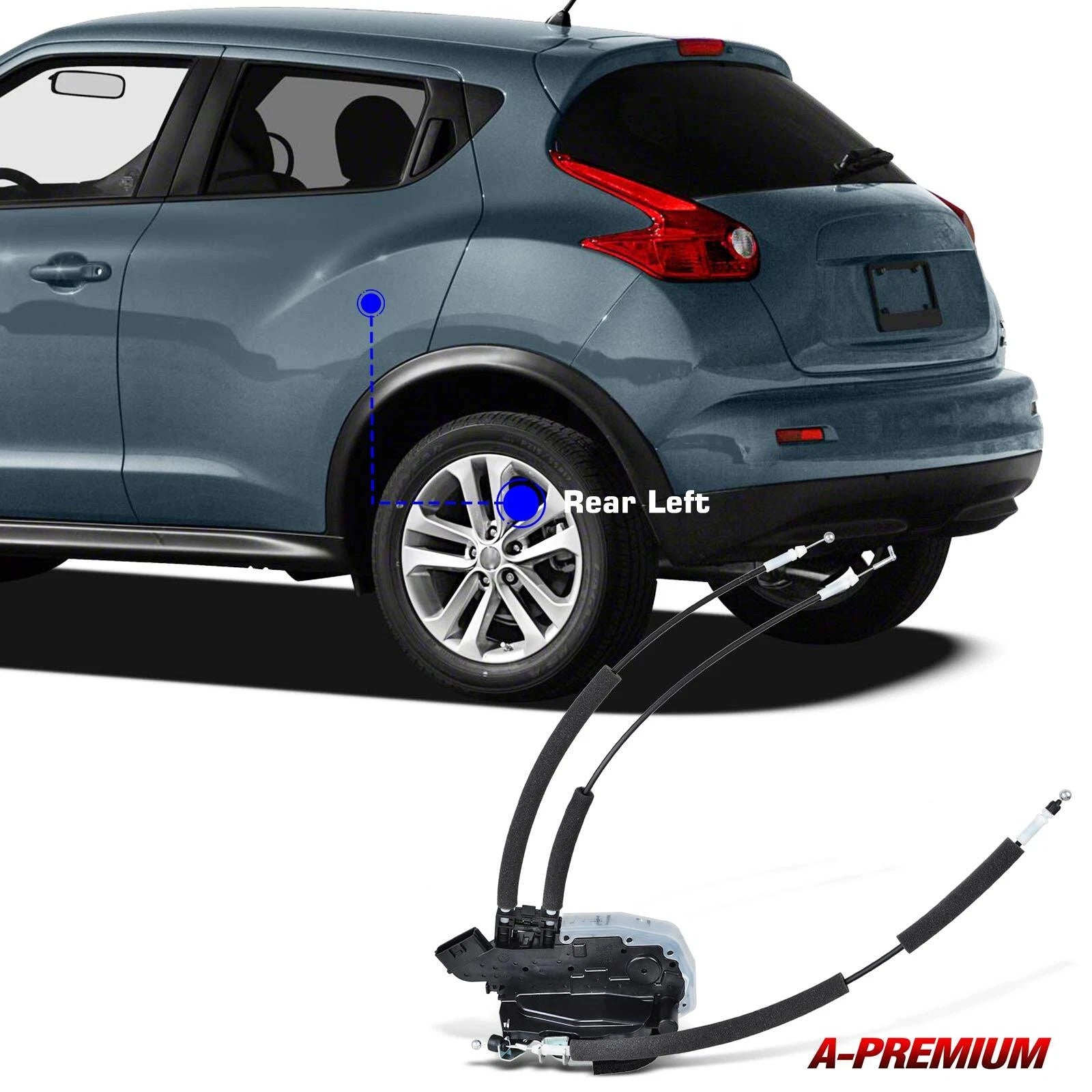 2X Rear Door Lock Actuator for Nissan Juke (2011–2017)