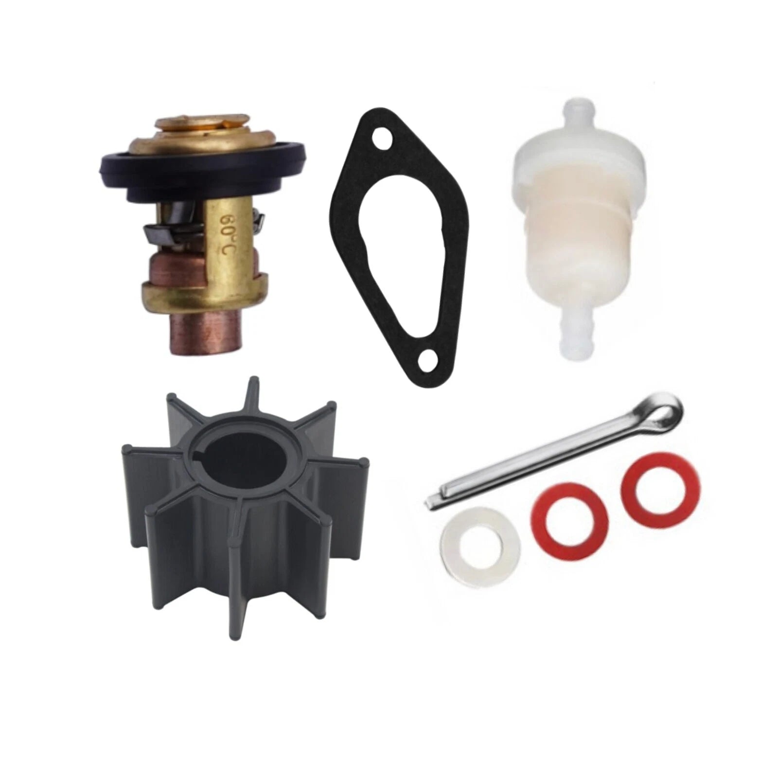 Maintenance Service Kit 8M0120867 for Mercury Mariner 8HP 9.9HP (1990–2023)