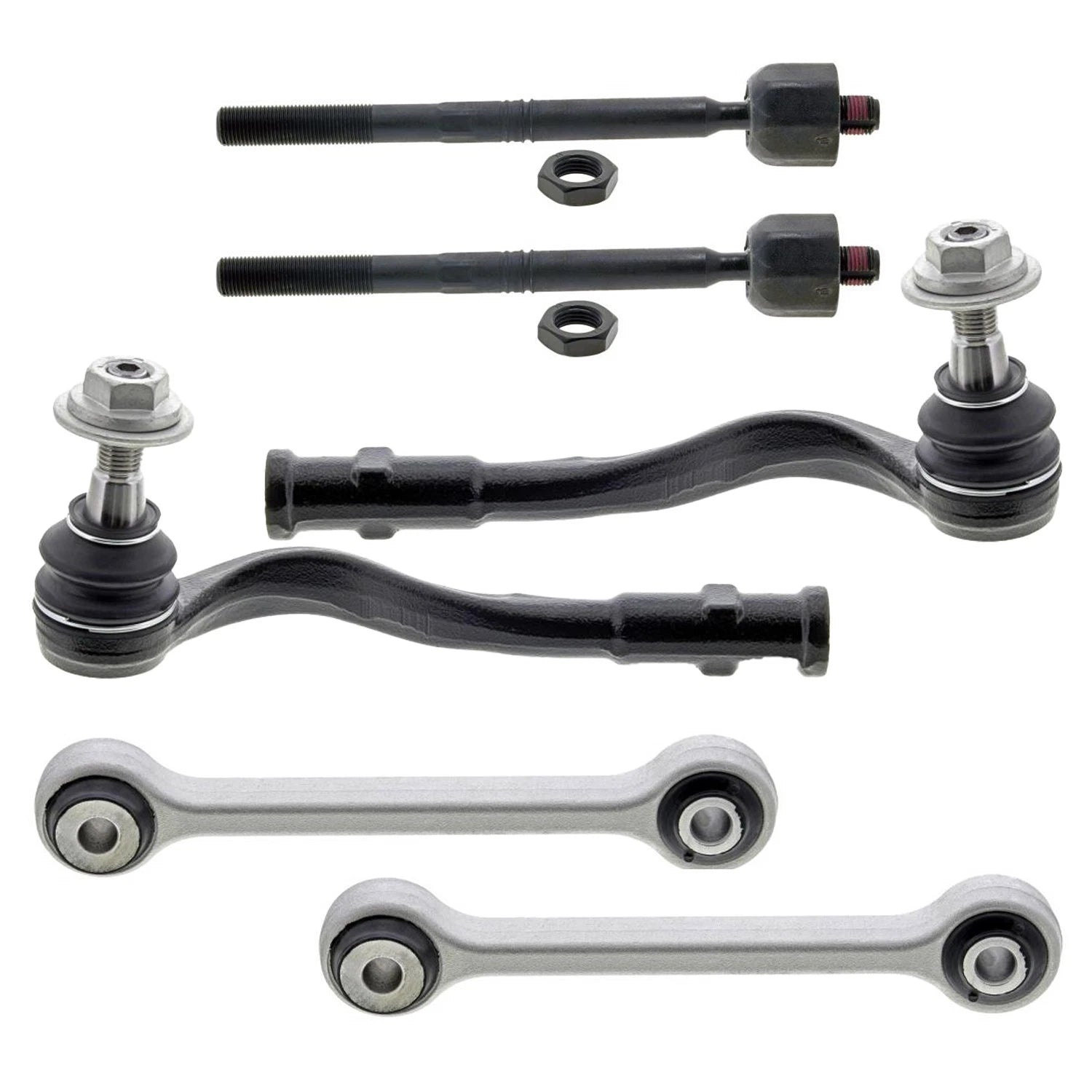 Set of 4 Mevotech Supreme Tie Rod Ends Sway Bar Links for Audi Q5 S6 (2018–2023)