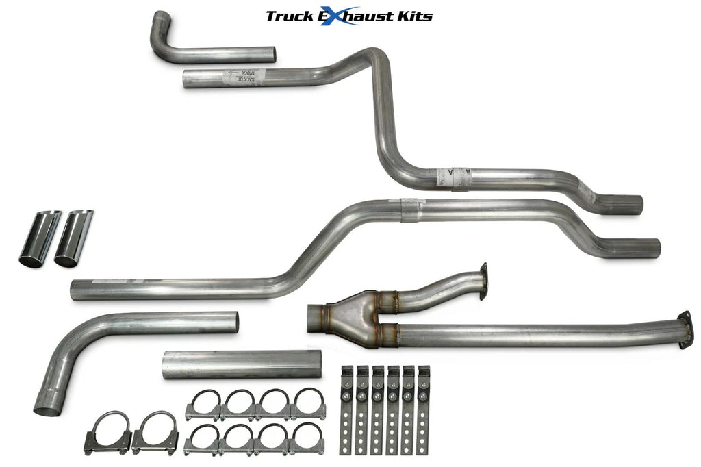 2.5" Dual Exhaust Kit for Toyota Tundra (2009–2013) Chrome Tip