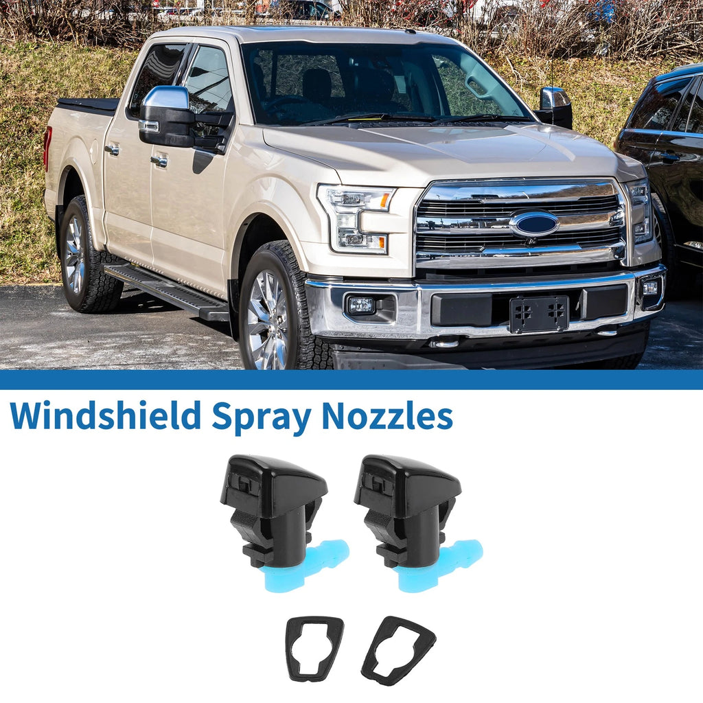 2Pcs Front Windshield Washer Nozzles No.68260443AA for Jeep Grand Cherokee (2005)