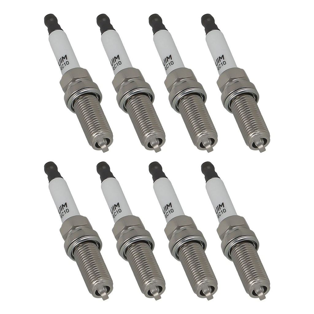 8x Spark Plugs for Jaguar XJ XJR (2010–2019) V8 5.0L (94940 ILKAR7C10)