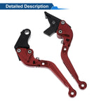 Adjustable Brake Clutch Levers for Honda X11 (1999–2002) Solid Red