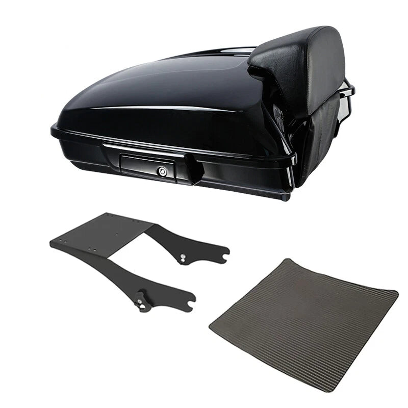 5.5'' Trunk Mount Rack for Harley Touring Electra Glide (1997–2008) Black