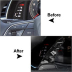 Steering Wheel Shift Paddle Extensions for Audi A3 A4 A5 Q3 Q5 Q7 Q8 SQ5 (2013–2023)