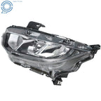 Headlight for Honda Civic (2016-2018) Halogen Projector Chrome Housing Left