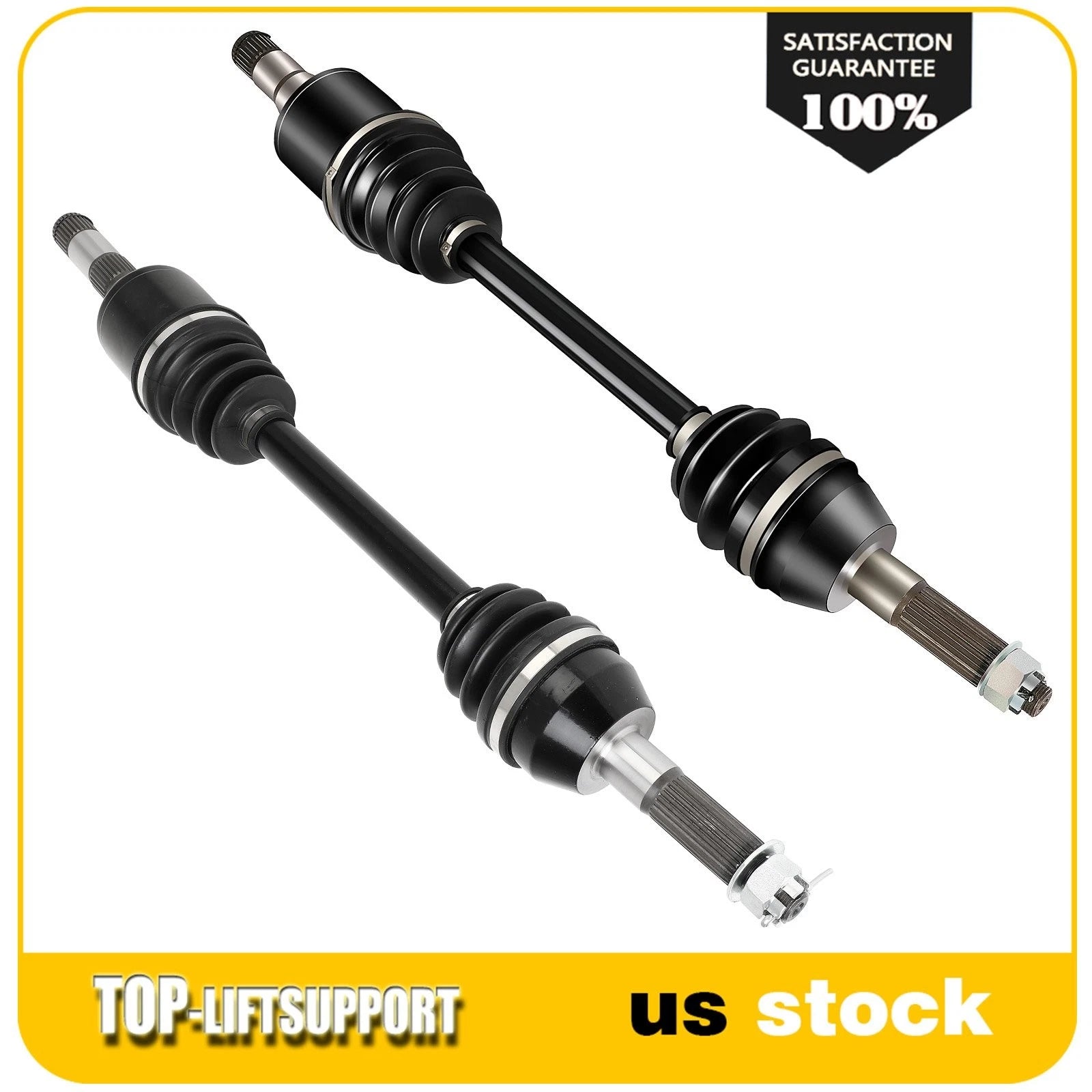 Set of 2 CV Joint Axles for Polaris Ranger 500 (2005–2007)