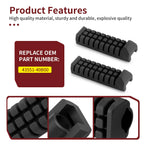 2X Rubber Foot Peg Rest for Suzuki QuadSport 80 LT80 (1987–2006) LT80S (1987–1995)
