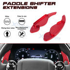 Red Aluminum Paddle Shifter Extension for Jaguar F-Pace/E-Pace/XE/XF (2016-2024)