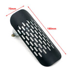 Universal Motorcycle Exhaust Muffler Pipe Heat Shield Cover - 1 Pcs