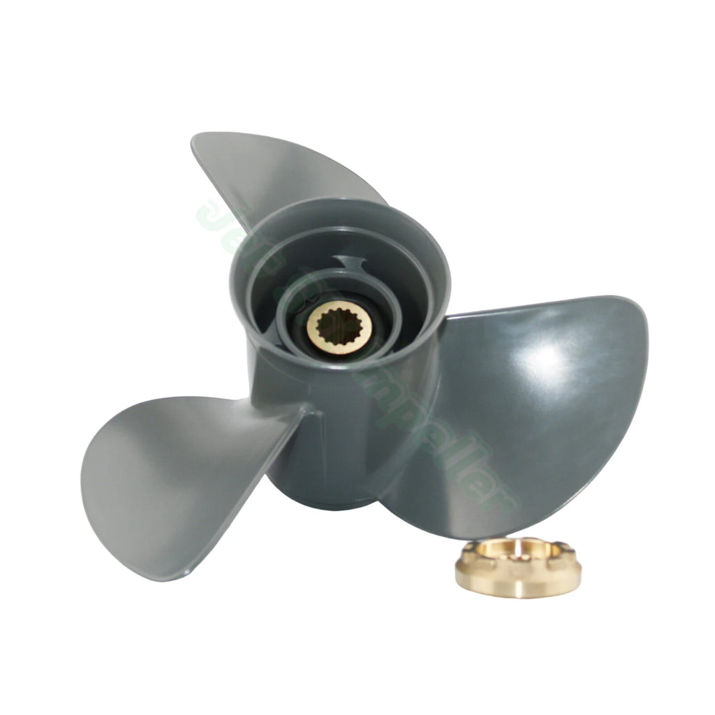 13 x 19 Outboard Propeller for Honda BFP 60 BF 75-130Hp (15 Tooth, Aluminum)