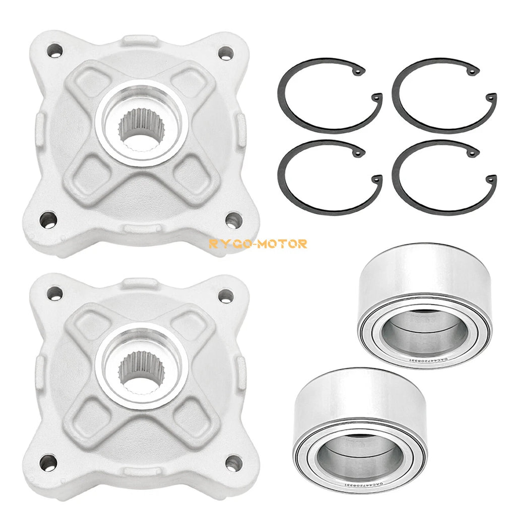 2X Front Wheel Hub & Bearing Kit for Polaris RZR 800 RZR S 800 (2009–2014) 5137219