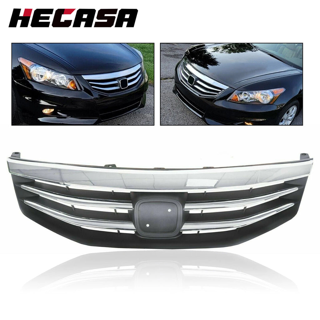 Chrome Upper Grille for Honda Accord (2011–2012)