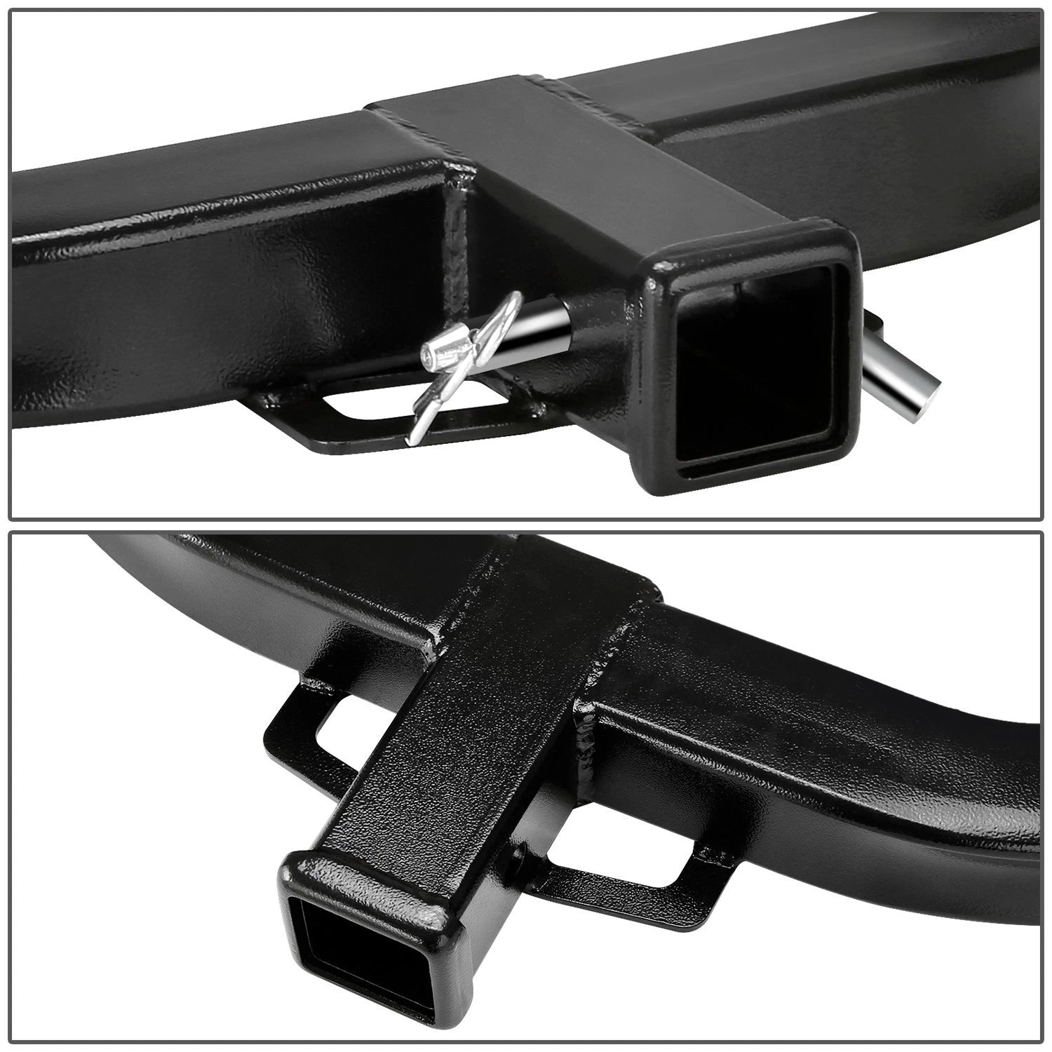 2" Square Trailer Hitch Receiver for Silverado Sierra (2019–2026)